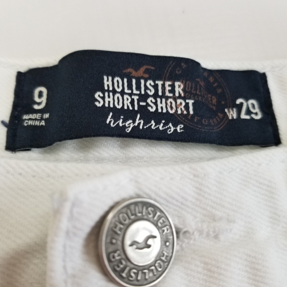 Hollister Short-Short Highrise Denim Shorts 29 - Picture 3 of 4